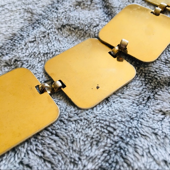 Gold Square Chain Belt - Picture 4 of 4